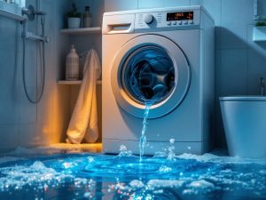 Causas de fugas de agua en lavadoras