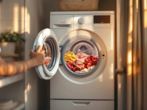 Evita arrugas en tu ropa al usar la secadora