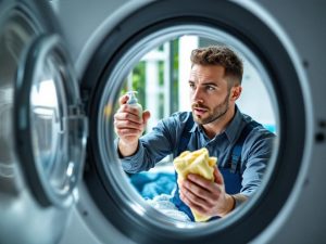 Prevenir el mal olor en lavadoras limpias